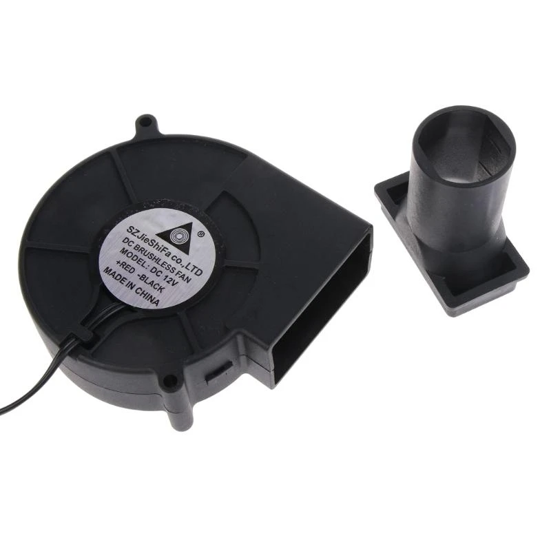 97QC 110V 220V BBQ พัดลมปรับความเร็วสูงปริมาณอากาศสูงสำหรับการปรุงอาหารเตาไม้