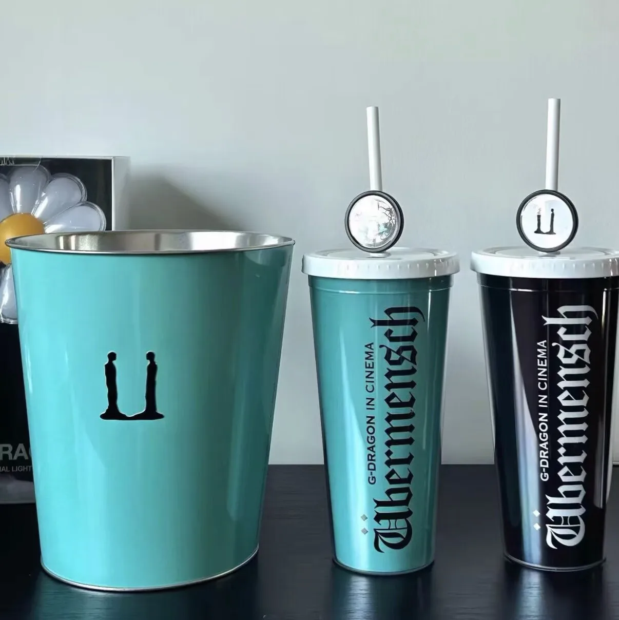 

In Stock Official Limited World Tour Concert Merchandise Popcorn Bucket Cup Commemorative Special Bonus Collection For Kpop Fans