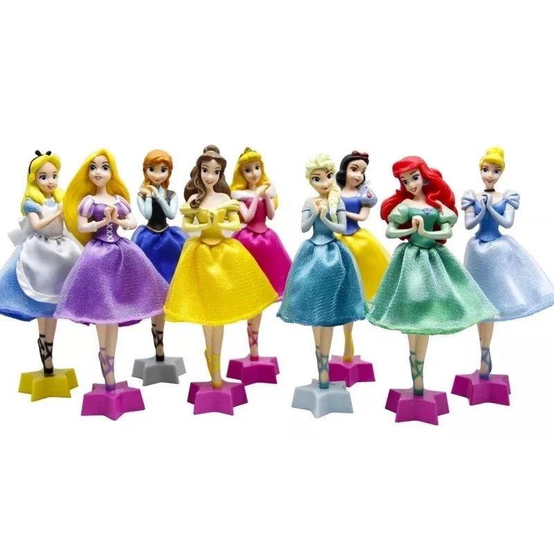 Genuine Mini Snow White Hair Princess Cinderella Escape Polly Cute Gift Tabletop Ornament Collectible Model Toys