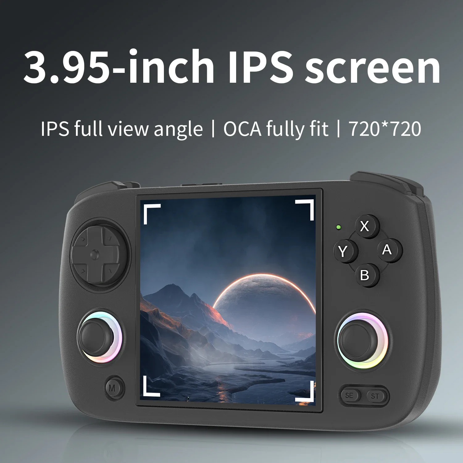 Новая портативная игровая консоль RG CubeXX 3 95 дюйма 720*720 IPS OCA 1:1 Экран 3800 мАч H700 Linux Система RGCUBEXX TV HD Out с Фото №2