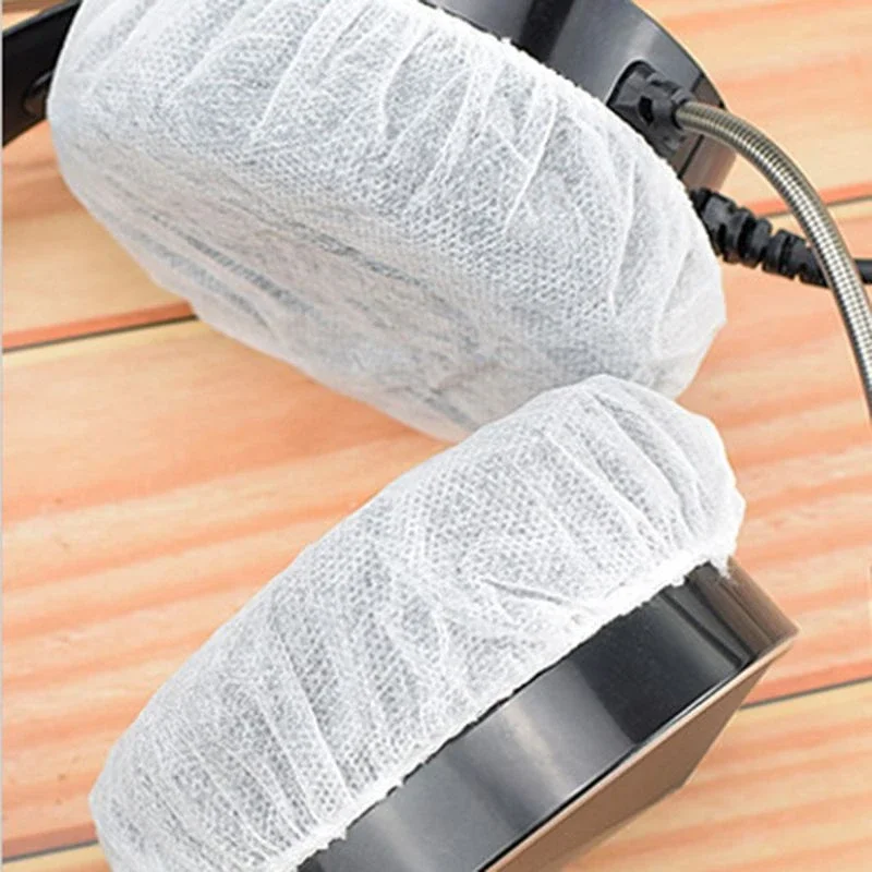 1 Pair/100Pcs Headphones Replacement Cover Earmuffs Non-woven Cover Earmuff Cushion with 50MM 55 60 65 70 75 80 85 90 95 100 105