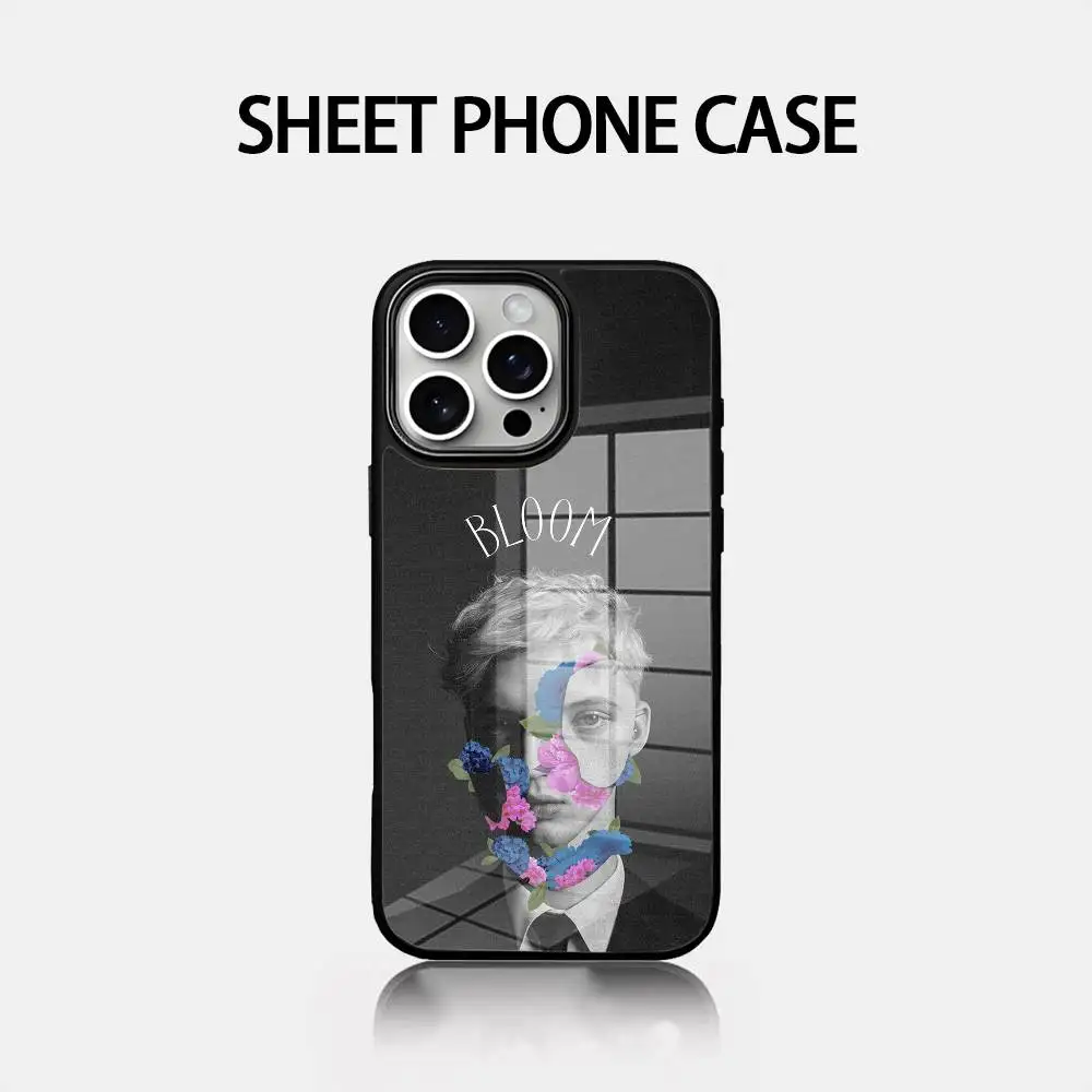 

T-Troye SivanS Phone Case Glass Cover Phone Case For Iphone 16 15 14 12 11 13 Pro Max Mini Puls Attraction CASE