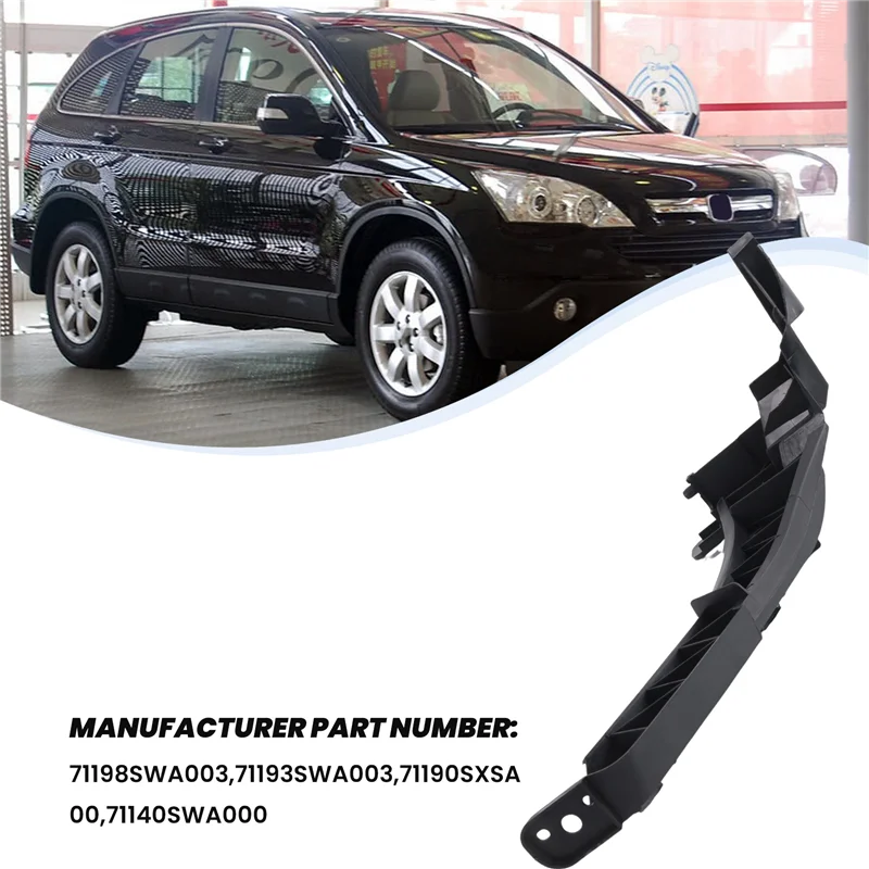 

4 Pieces Efront Headlights And Bumper Brackets Set For 2007-2011 Honda Crv