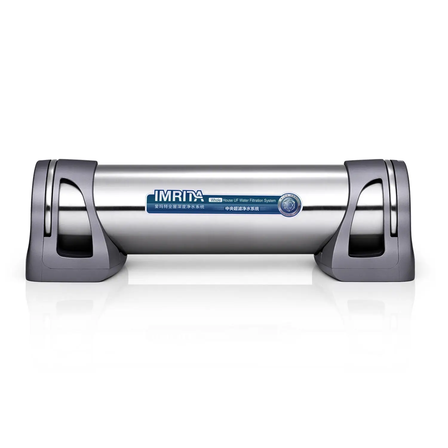IMRITA Stainless Steel Central Water Filter Purifier With Ultra Filtration Manual Operation For Household Home Drinking