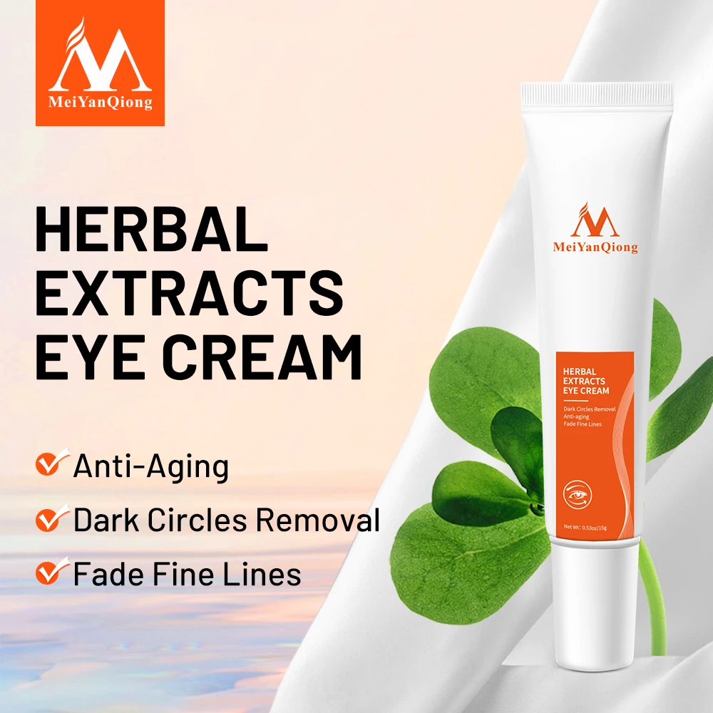 MeiYanQiong-Anti-Rugas Eye Cream, Peptídeo Colágeno Soro, Anti-Age Remover, círculos escuros, Cuidados contra o inchaço e bolsas