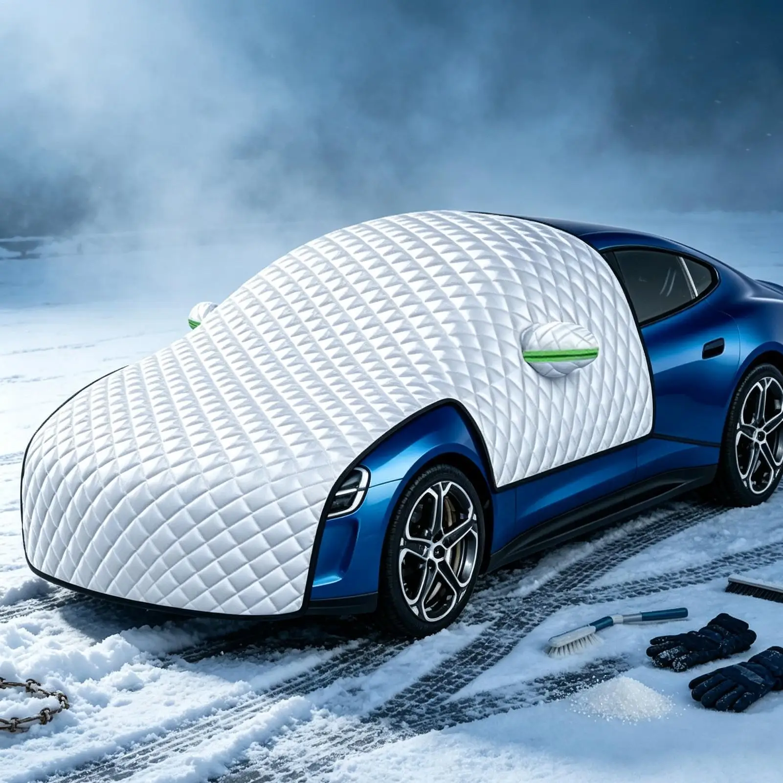Windshield Snow Cover Windscreen Front Window Rain Shield Car Windshield Ice and Snow Cover for Winter Suv Sedan Vehicle Auto