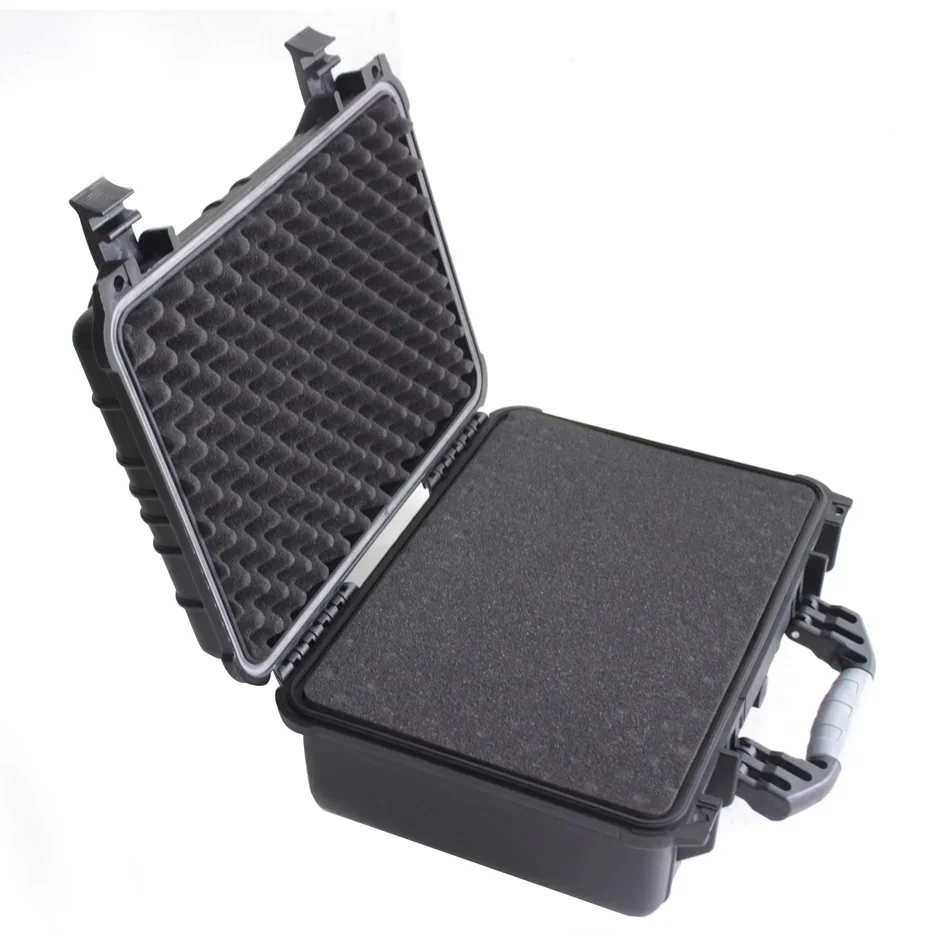 Waterproof Hard Plastic Equipment Case, Shockproof Protective Tool Storage Box With Custom Pick Pluck Foam