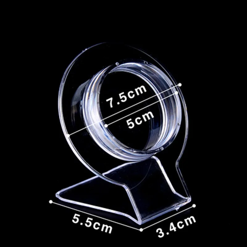 Hot Sale Transparent Jewelry Display Stand Bracelet Bangle Organizer Holder Acrylic Bracelets Show Storage Rack Practical Tools