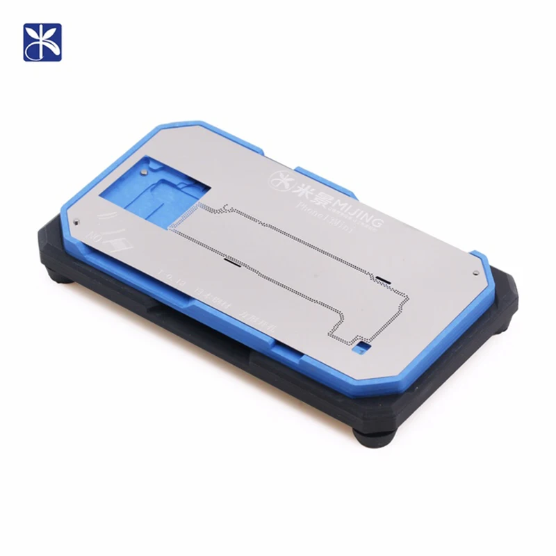 MJ Z20 PRO BGA Reballing Stencil Fixture Holder for iPhone 13 MINI/13/13 Pro MAX Motherboard, Middle Frame Planting Tin Platform