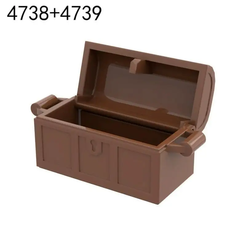 [10 Pcs] MOC Model 4738 Miscellaneous Components 2x4 Chests/Treasure Chest