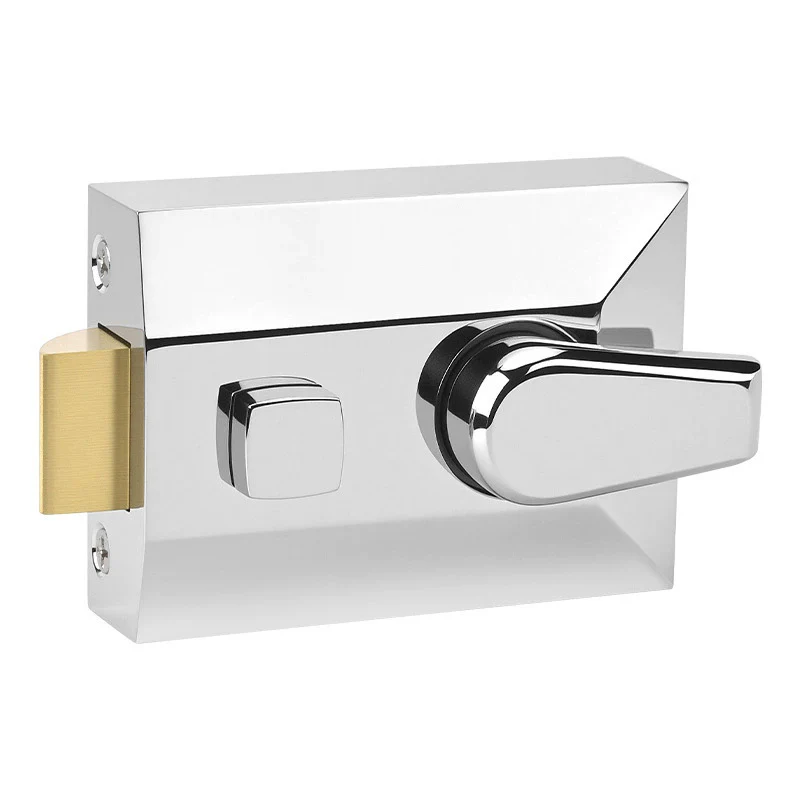 Anti-theft Exterior Door Lock, Household Entry Wooden Door Lock, Outdoor Large Door, Single Tongue Lock Copper Lock Core