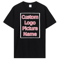 Custom T Shirt Make Your Design Logo Text Men Print Company Team Cotton Tshirt Personalized T-shirt Gift Tees Tops