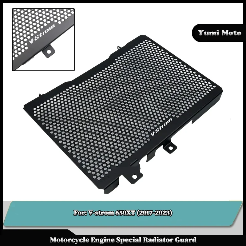 

Motorcycle Radiator Guard Grille Cover Protection Oil Cooler mesh cover For SUZUKI V-STROM 650XT Vstrom650XT VSTROM 2017-2023