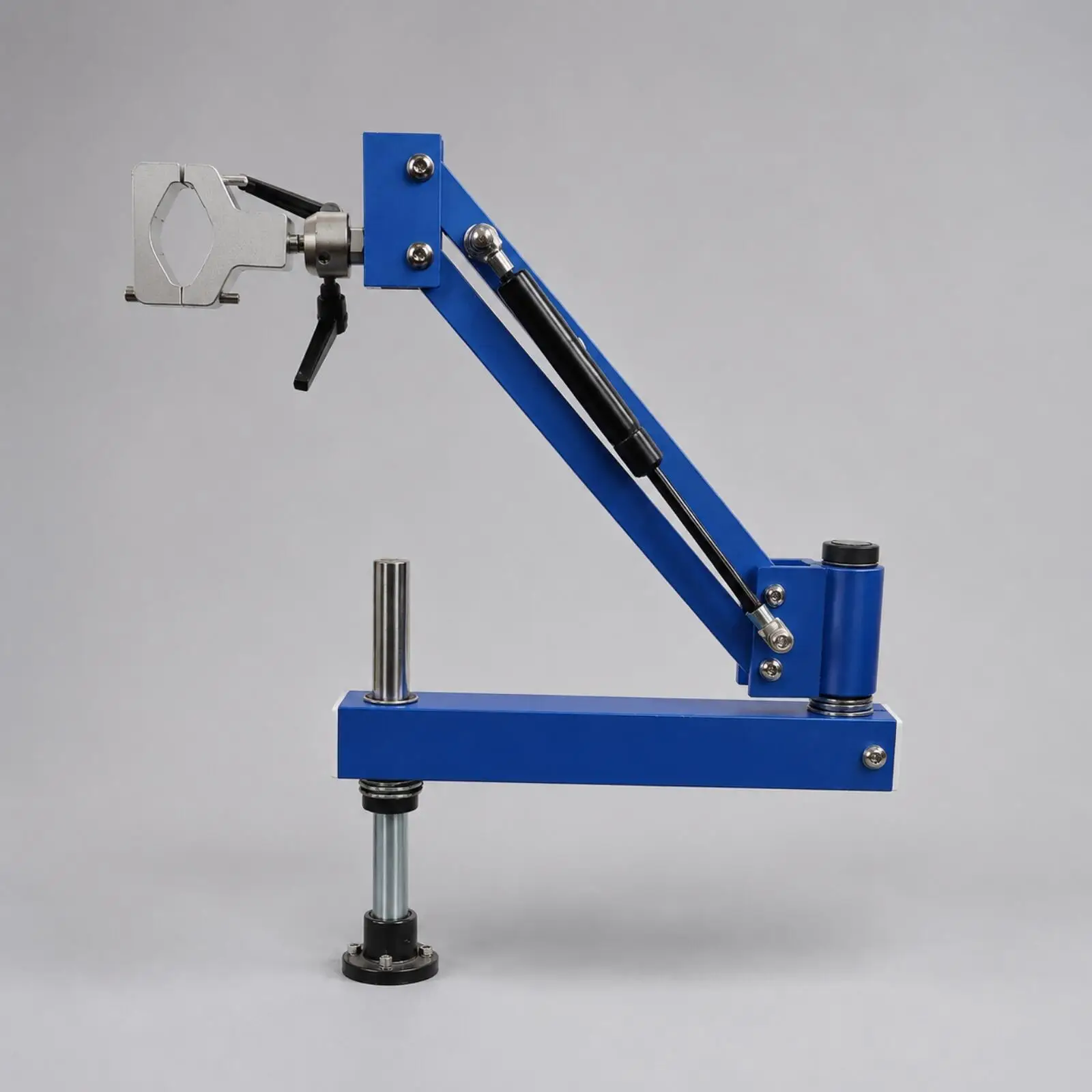 Tool Support Bracket Pivoting Drill Support with Gas Spring Arm Articulated Drill Stand Reinforced for Fabricators, Workshop