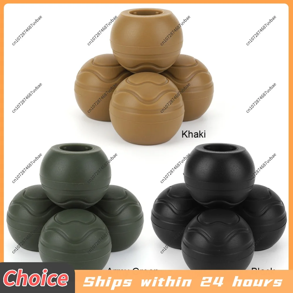 4Pcs Stabilizing Rubber Ball Feet Anti Slip Outdoor Chair Leg Tips Ball Cap Shock Absorption for Rugged and Uneven Surfaces