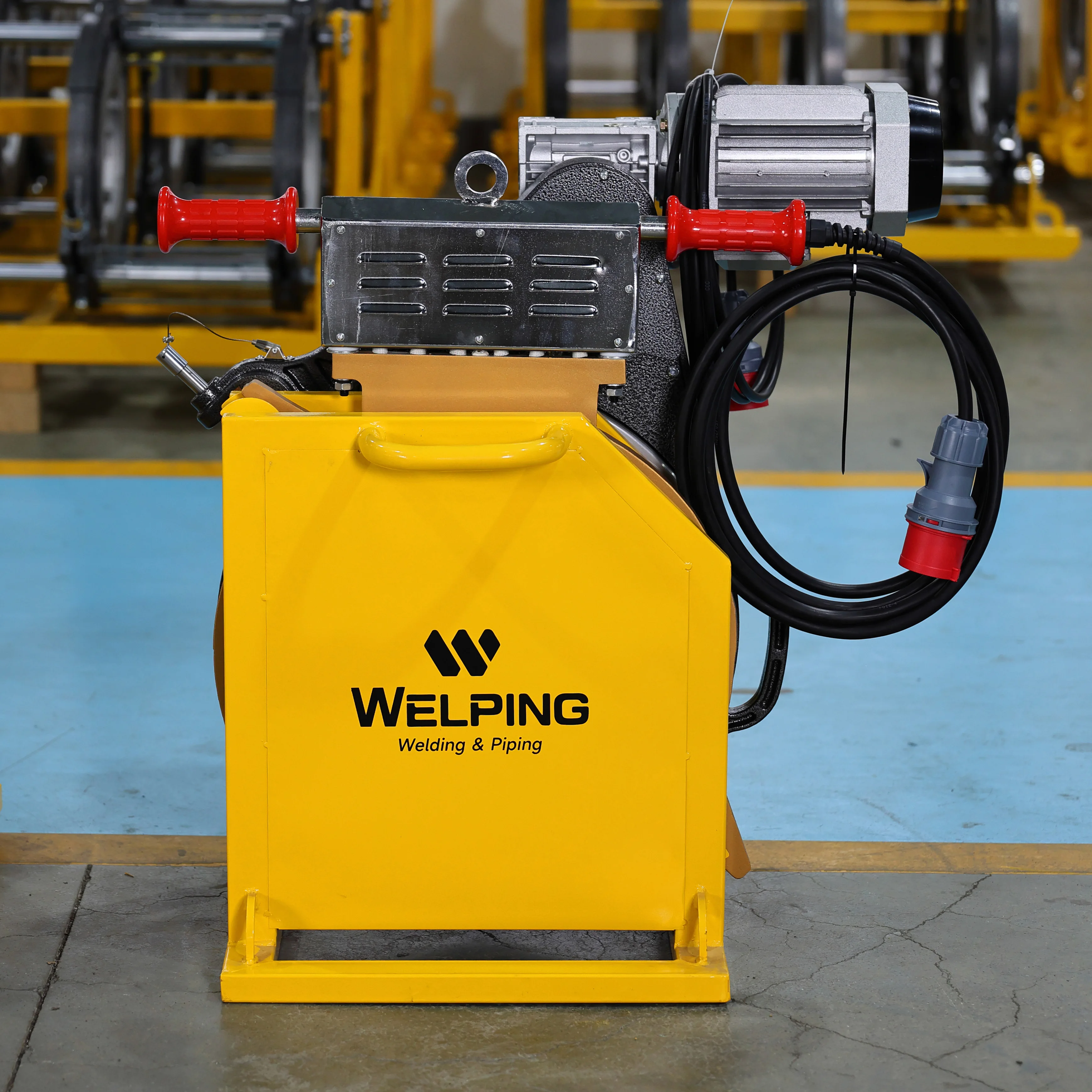 Automatic HDPE Butt Welder Machine 250-500 Mm High-Density Polyethylene Pipe Fusion Equipment New  Condition Core Engine