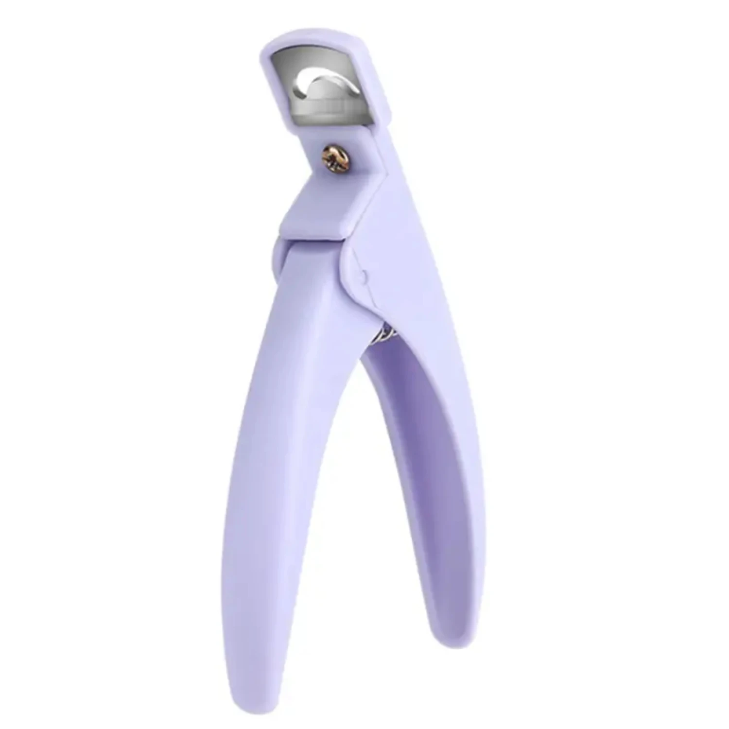 Professional U-shaped Nail Clippers - 1 Pcs, Precision Cut False Nail Knife