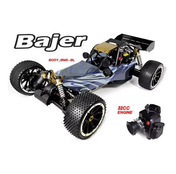 HSP 94054S Bajer 1/5   RC Baja Truck 32CC Gas 2-Stroke Engine Nitro Fuel Powered 4WD Racing Buggy Off Road 2.4Ghz Radio