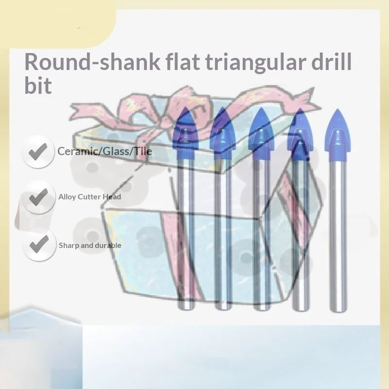 【CCA】4mm-12mm Wall Hole Opener Hole Opener Carbide Bit Triangular Metal Drill Drill Bit Glass Drill Bits