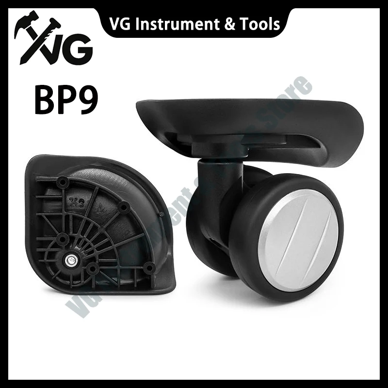 Nuevo BP9 rueda de equipaje gruesa accesorios de carrito de repuesto NG49 W222 rueda universal contraseña rueda de equipaje de viaje