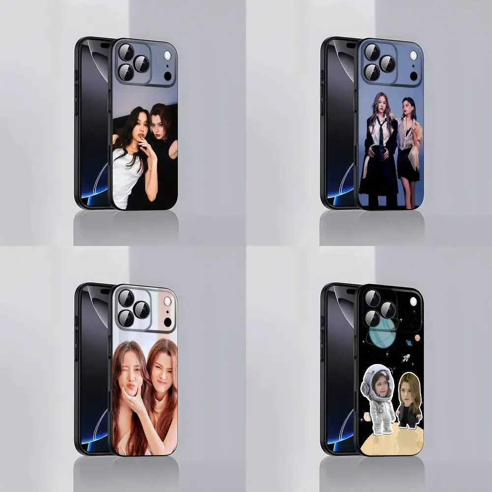 

F-Freen Sarocha F-Freenbecky Phone Case For iPhone 17,16,15,14,13,12,Pro,Max,Plus,E,SE4,Air,Mini Black Soft Cover