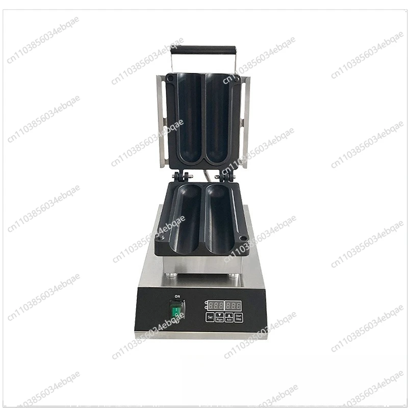 For 2 Grid Chicken Roll Machine Entrepreneurial Stall Internet Celebrity Snack Equipment Scone Machine Numerical Control