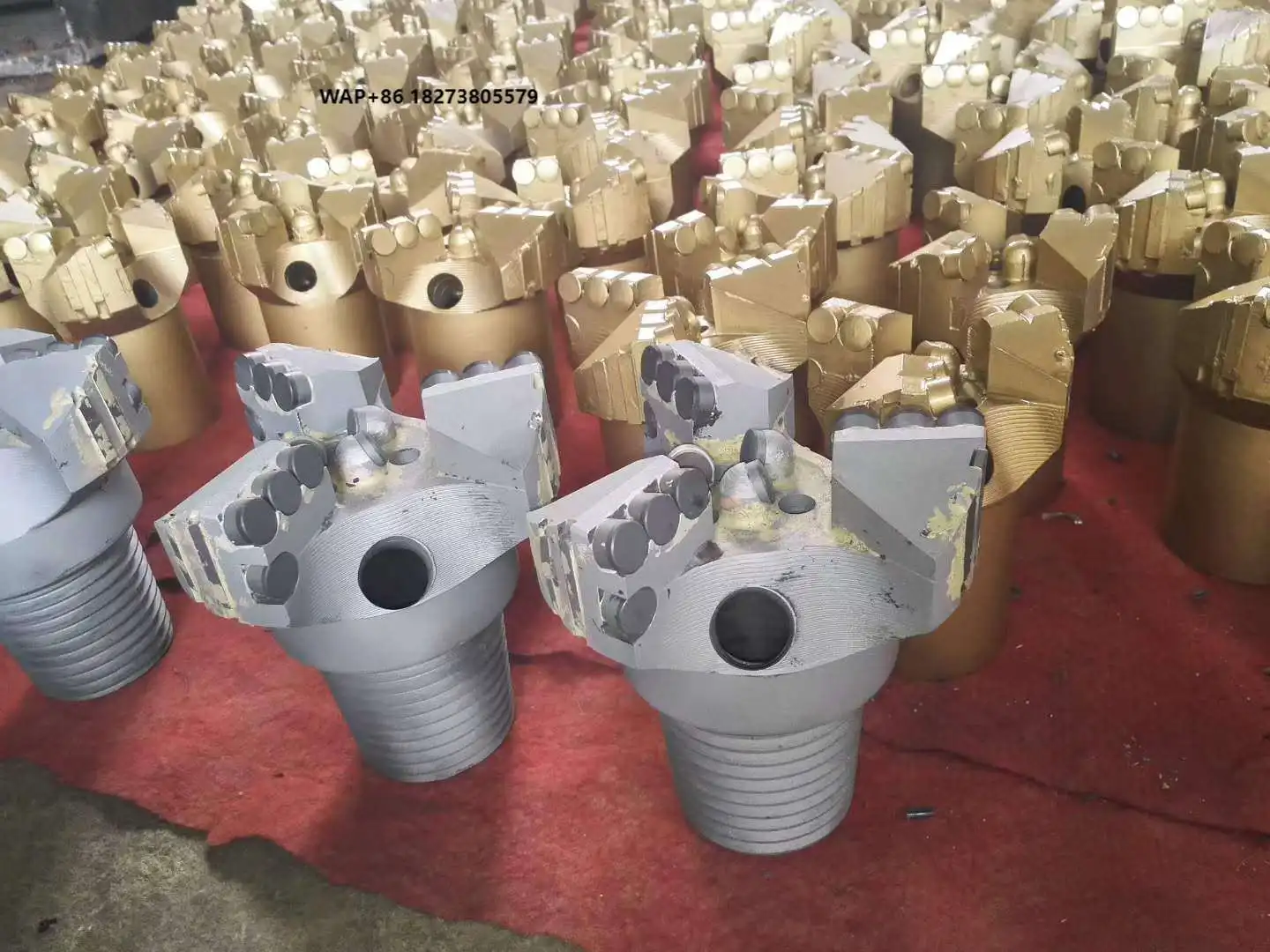 Heavy Duty Three Wing Drag Bit Rock Drill Bit for Water Well Mining and Geological Drilling