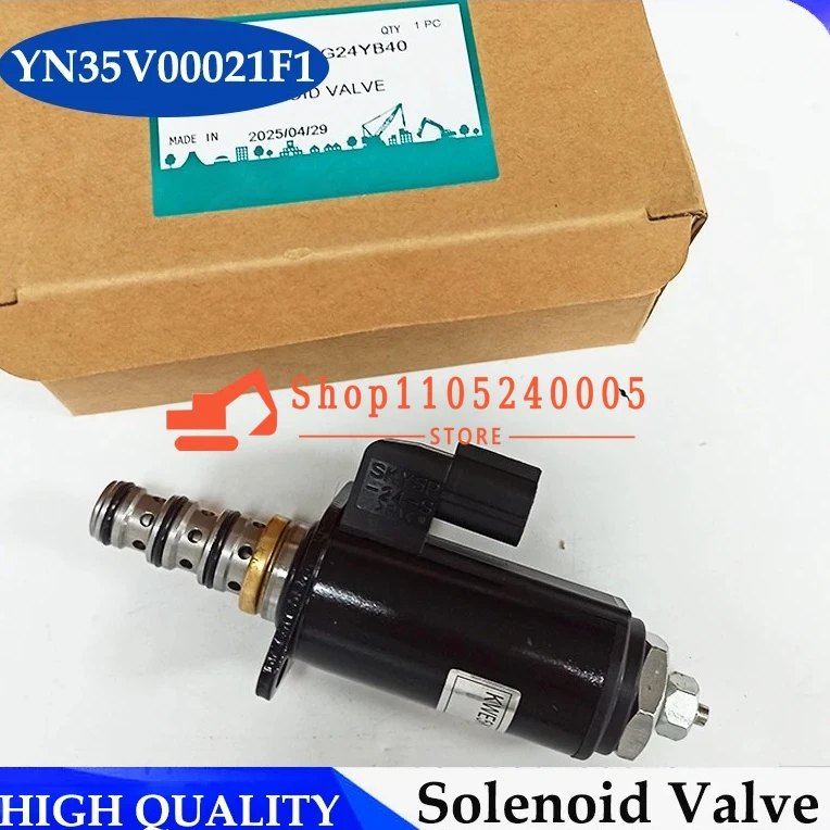 

KWE5K-31/G24YB40 Excavator SK200-3 Hydraulic Pump Solenoid Valve YN35V00021F1 SKY5/G24-S