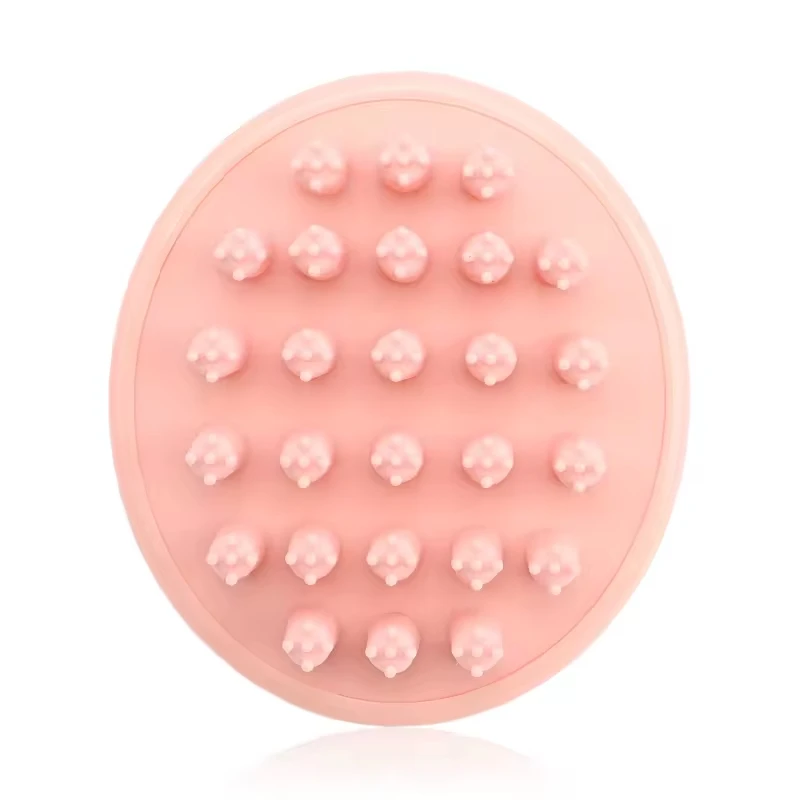 1pcs Pink Shampoo Brush 5 Claws Design High Elastic Silicone Massage heads Washing Hair Scalp Massage Tools