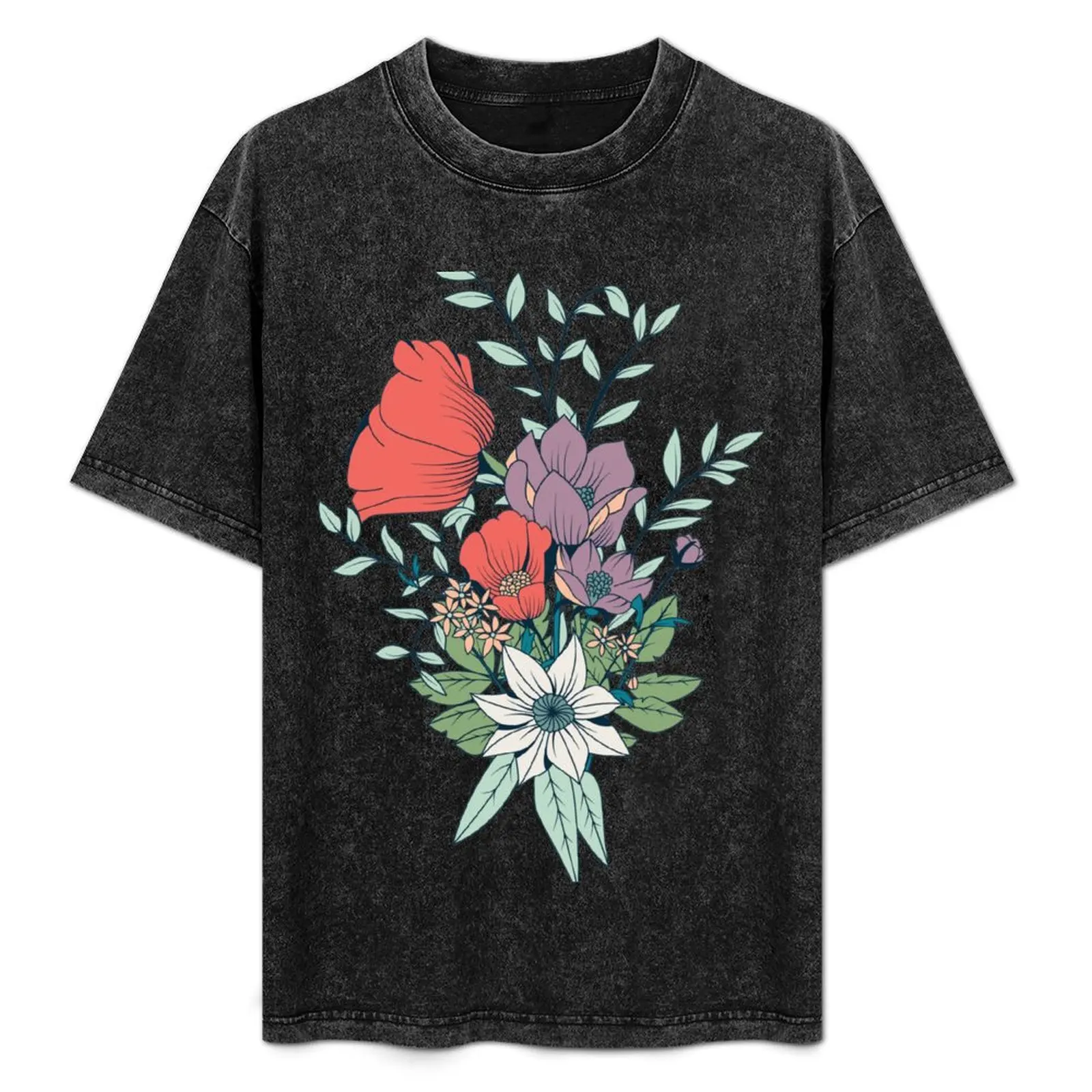 

Botanical pattern 005 T-Shirt Summer Fashion Casual Tee Shirt