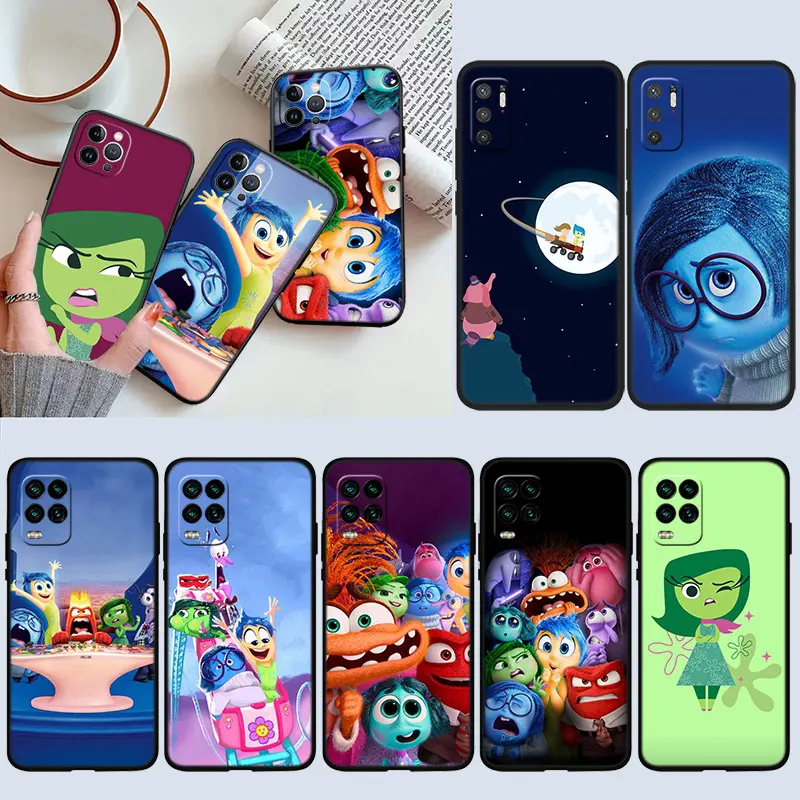 YK18 Inside Out Cute New Phone Case for Redmi Note 6 6A 7 7A 8 8A 9 9A 9C 9T 10 10C 10A 10X S2 NFC Plus Pro Prime K40 K50