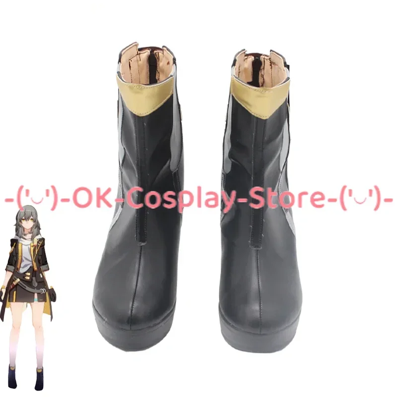 

[Индивидуальные] Игра Honkai: Star Rail Обувь для косплея Аниме Реквизит для ролевых игр Хэллоуин Карнавал Праздничная вечеринка Сапоги из искусственной кожи