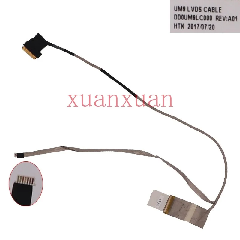 Screen Cable DD0UM9LC010 0GYM9F For Dell Inspiron 17R N7010