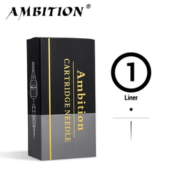 Ambition Premium Microblading Nano Needles SMP & Semi-Permanent Tattoo Cartridge Needles Micropigmentation 1rl 3rl 5rl 7rl 9rl
