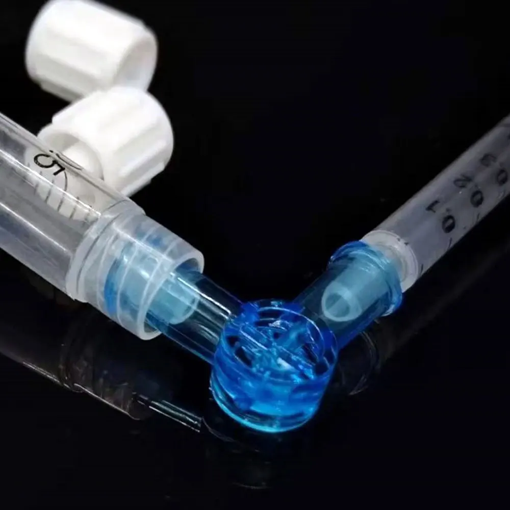 10-100pcs One-Time Suction Tube Two - Way Simple Type Medical Optical Modulator Connecting Conversion Head Valves