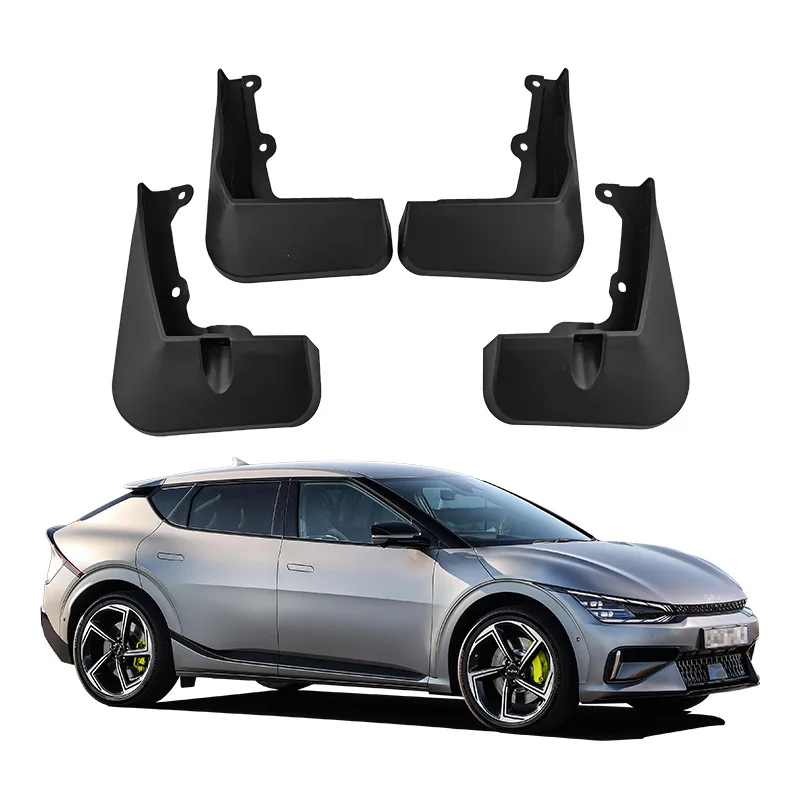 Tyre Fender Mudflaps For Kia Wind EV6 GT 2022 2023 Exterior Mud flaps Splash Guards 4pcs Fender Mudguards Mud Fenders mud Guards