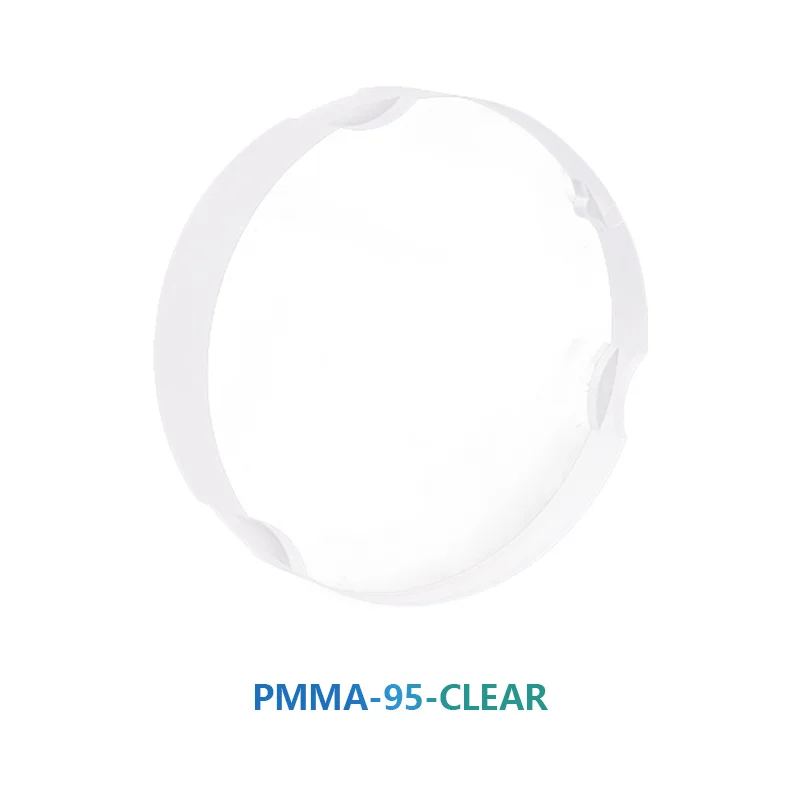 95mm Clear PMMA Milling Blocks 10mm-25mm Transparent PMMA Disc Blanks Restorations Temporary Crown Dentistry Material for Dental