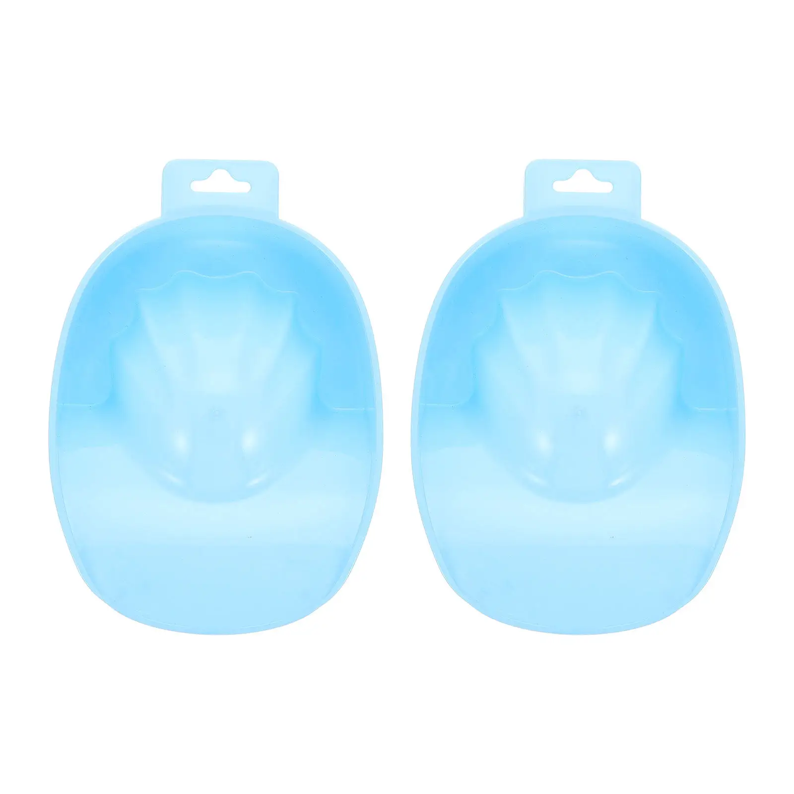 Bol de trempage des ongles en plastique de qualité supérieure, 2 pièces, pour soins des mains, outil de spa, adoucit les cuticules, à utiliser à la maison ou en salon