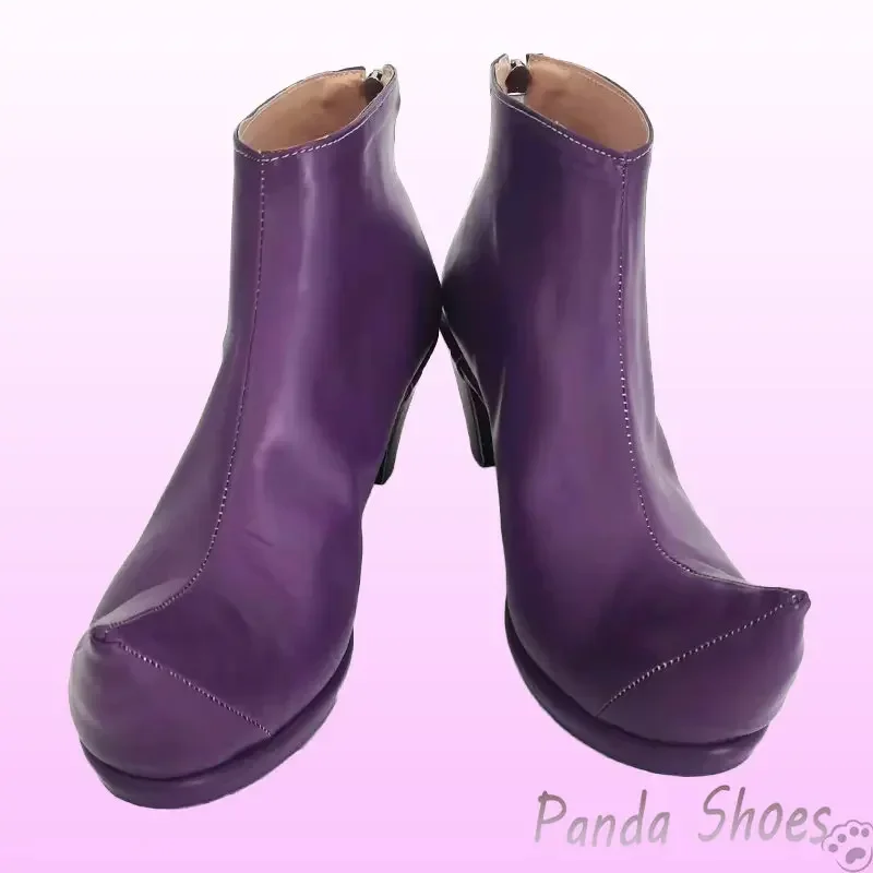 أحذية Genshinimpact Fatui التأثيرية لعبة الرسوم المتحركة الهزلية أحذية تنكرية Fatui أزياء تنكرية أحذية الدعامة لحفلات الهالوين #6