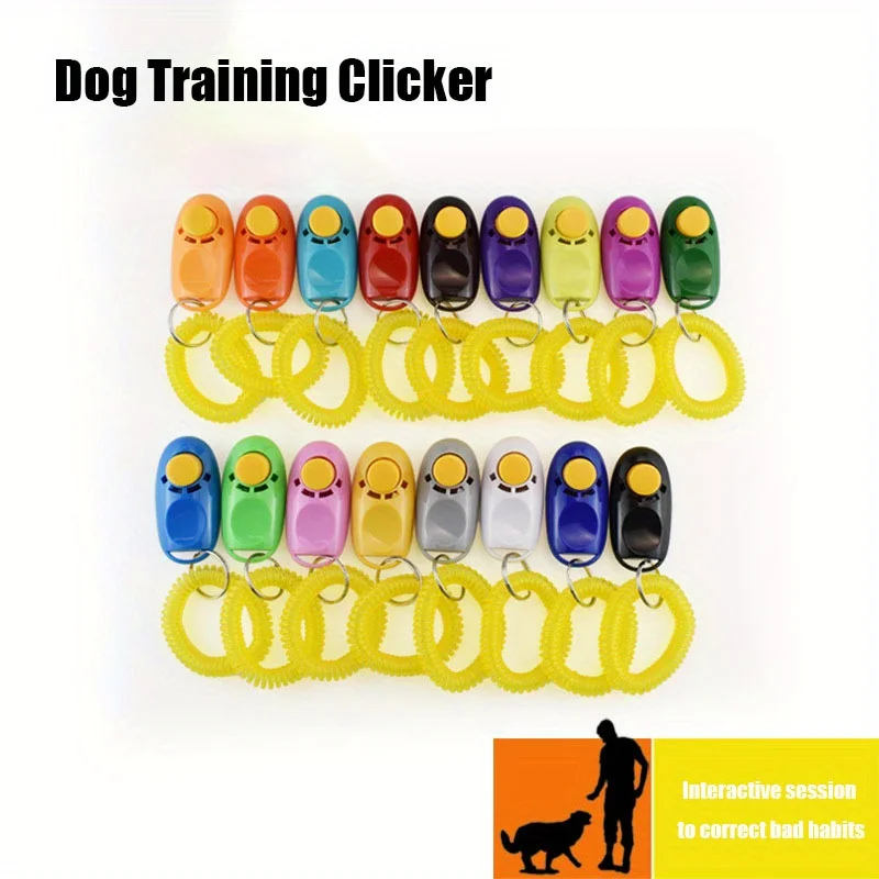 قطعة واحدة من مدرب صوت الحيوانات الأليفة، الفرس، مدرب صوت الحيوانات الأليفة، أداة تدريب الكلاب التفاعلية، سوار أصفر #1