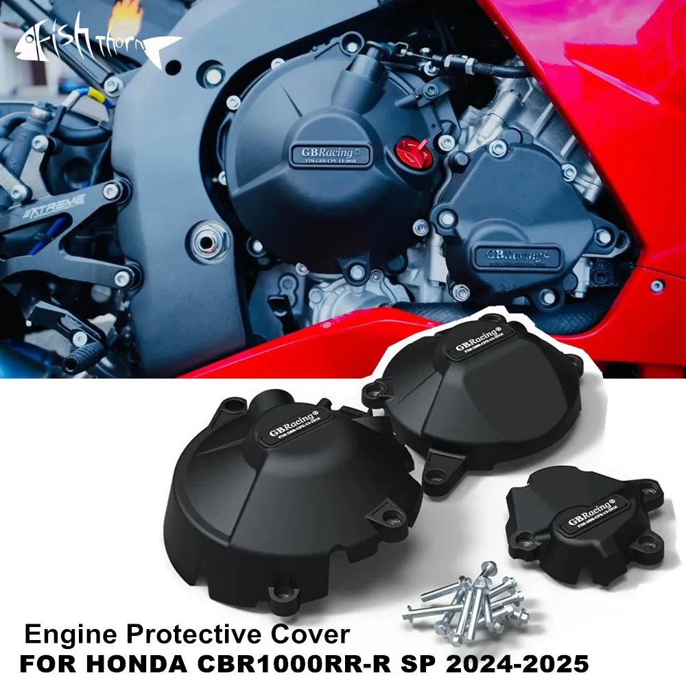 

Motorcycle Engine Cover Sets Bonnet Protector Engine Cover For Honda CBR1000RR-R SP CBR1000RRR SP CBR 1000RRR SP 2020-2025