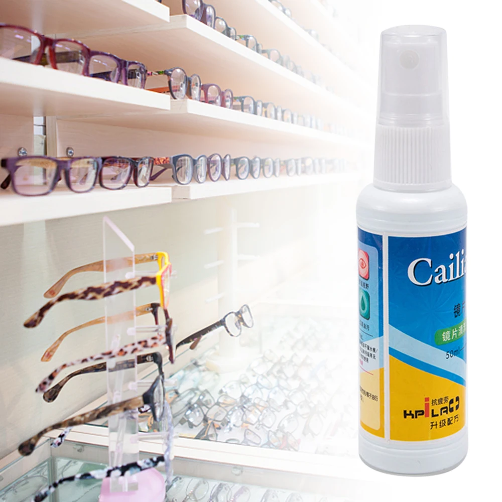 Eyeglasses Cleaner Spray Safe all Lenses - Camera Screen Sunglass Cleaning Kit all Lenses Work efficiently FS99