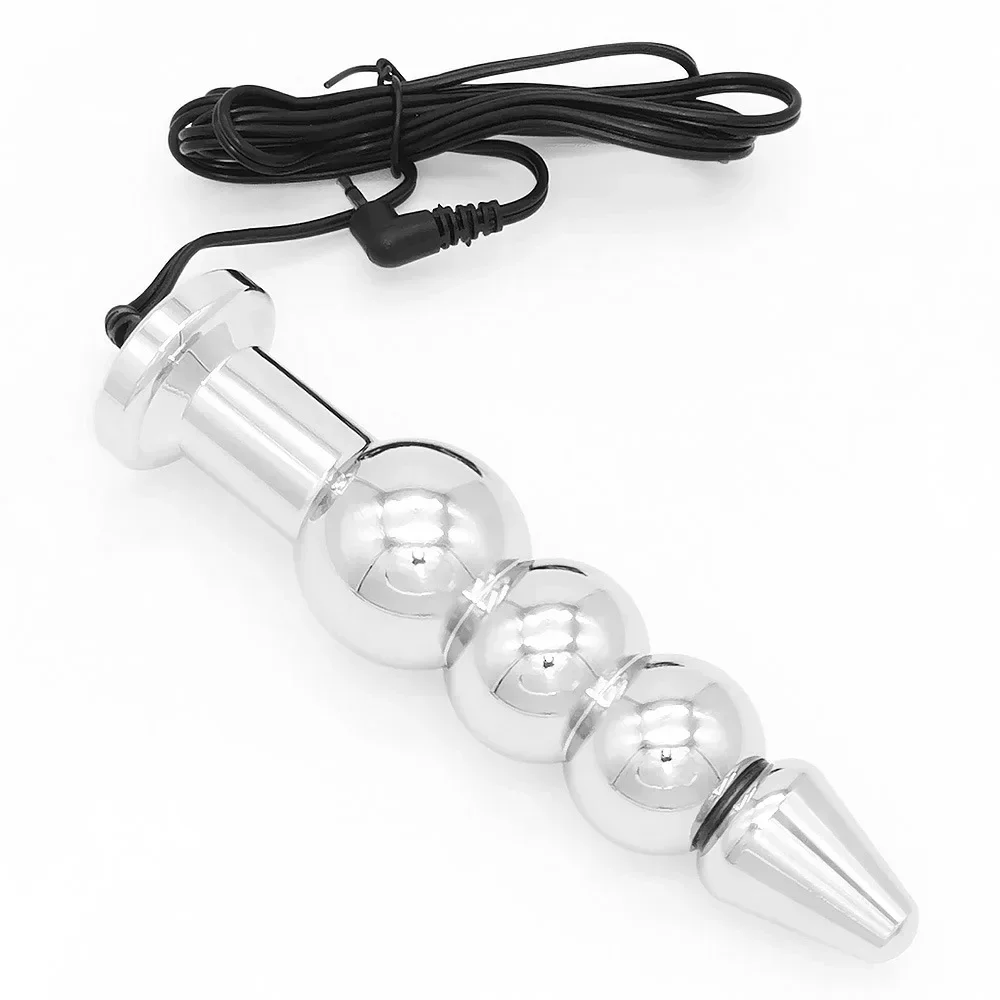 Electro Accessory Anal Vaginal Plug Sex Toys For Men Woman Erotic Toys Butt Plug Electric Shock Electro Stimulation