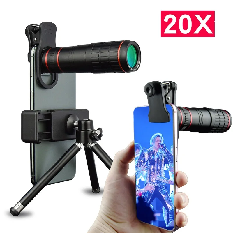 4K Hd 20X Zoom Mobi… - image