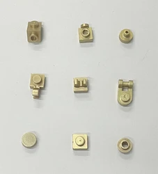 *Metallic Gold plate2*  20 pcs DIY enlighten block brick part No.  Compatible With Other Assembles Particles