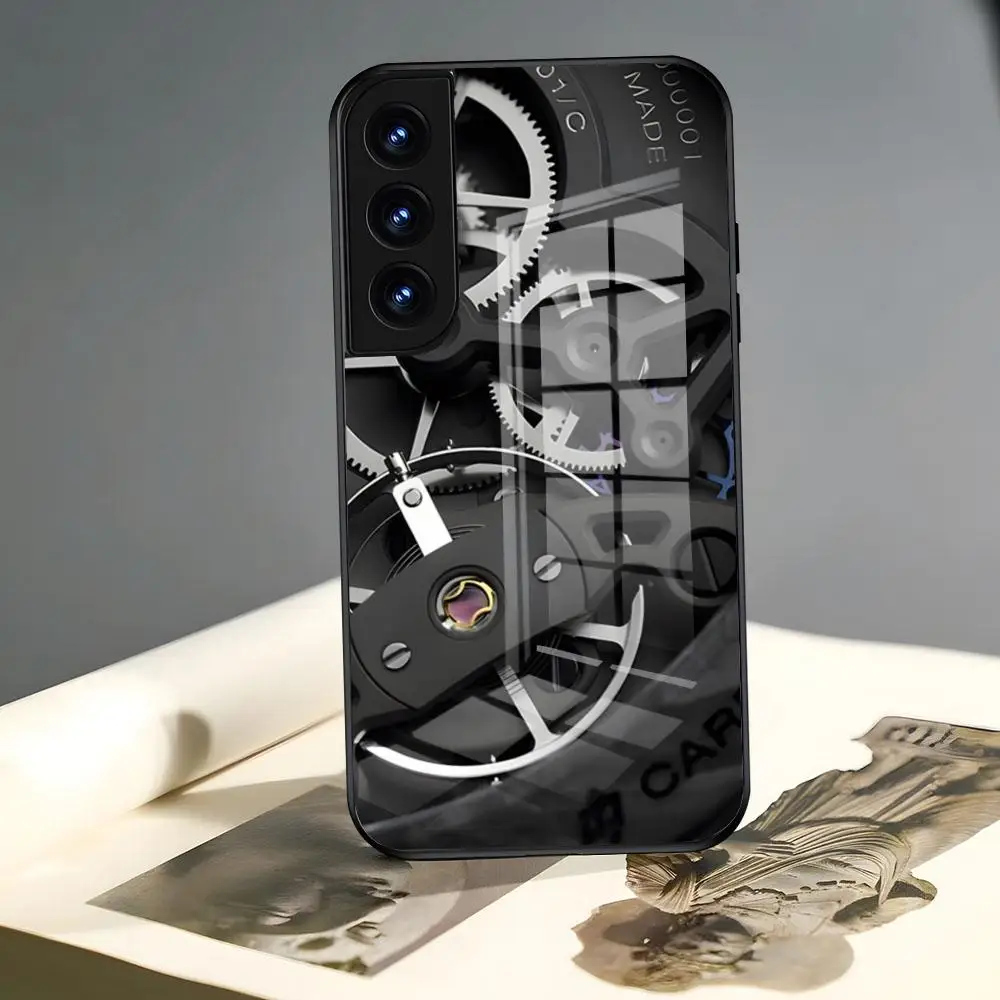 Circuito Orologio Classico Cassa Del Telefono Meccanico 2024 CALDO Per Huawei P P50 P60 40 30 20 10 Pro Proplus P9 Smart Mate40 Z 30Lit