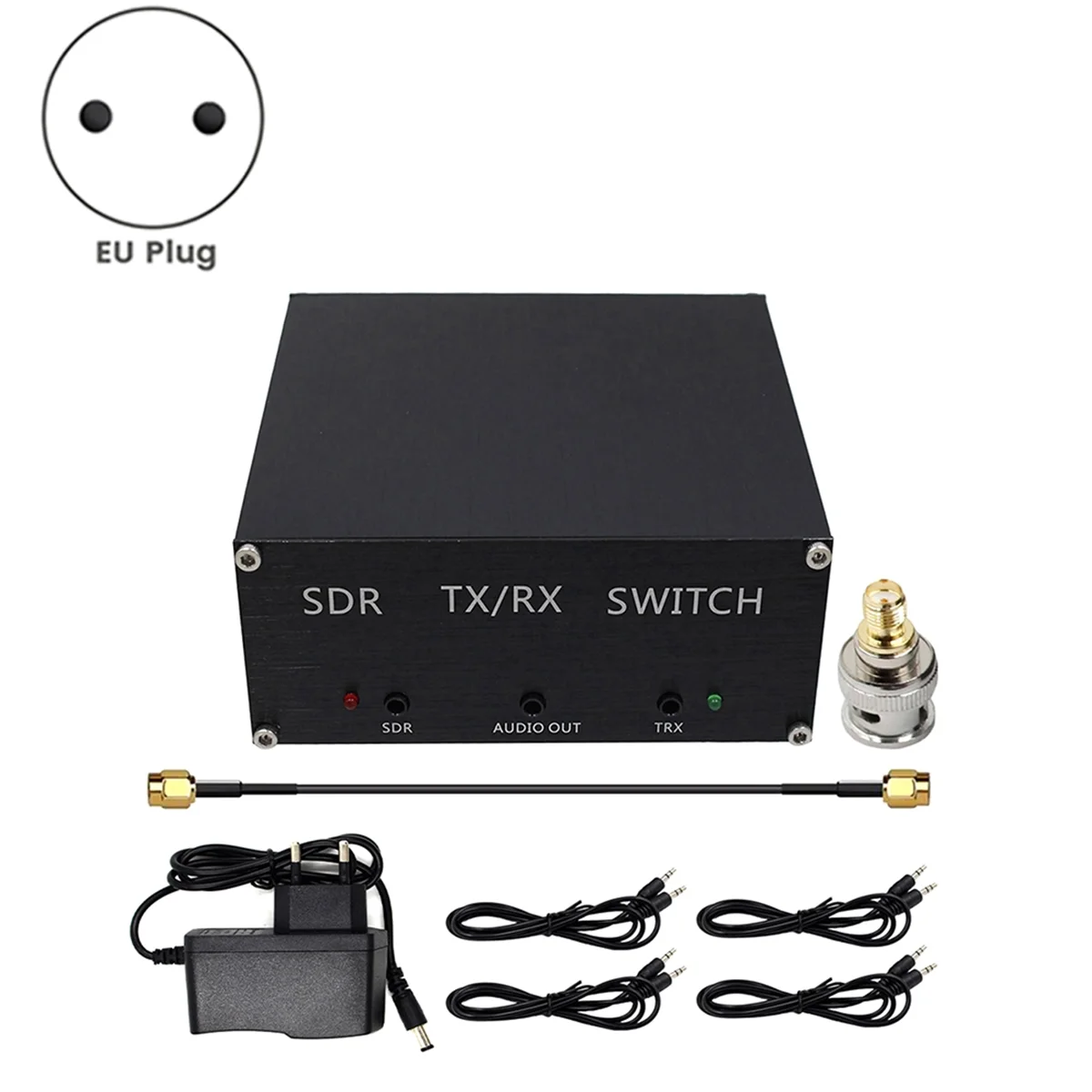 SDR جهاز الإرسال والاستقبال هوائي شارر TR صندوق التبديل 100 واط نطاق تردد التعامل مع الطاقة حتى 160 ميجا هرتز الاتحاد الأوروبي التوصيل