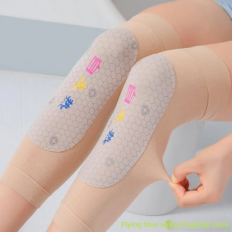 

Теплые наколенники Aphene: Длинные мужские и женские грелки для ног, защита от холода, поддержка колена, спортивные наколенники для зимнего использования