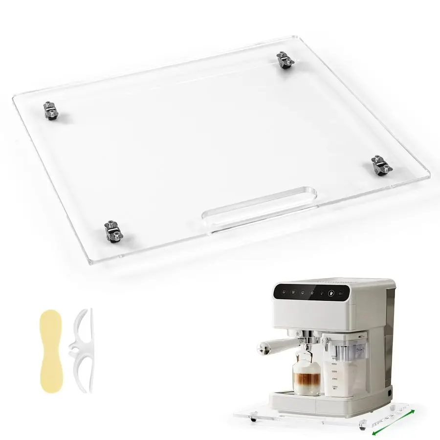 

Sliders for Kitchen appliances Sliding Tray for Coffee Maker, Espresso Machines, Mixers Sturdy Kitchen Aid Sliders for Mixer Dut