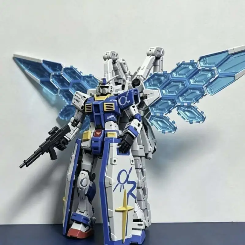 

Масштабная модель 1/144 RX-78F Fighter Ver 2.0, сборный набор, лимитированная расцветка, фигурка робота RX-78-2F, высокодетализированная пластиковая игрушка-конструктор, подарок